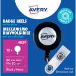 Avery 4829 Retractable Badge Reel 10Pk - Image 2