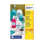 Avery L4850REV-25 25mm Removable Round Labels 25 Sheets - 48 Labels per Sheet