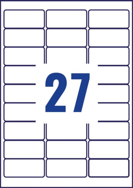 Avery L6114-20 Anti-Tamper Labels 20 sheets - 27 Labels per Sheet