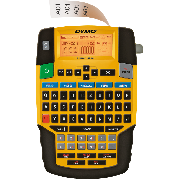 Dymo Rhino 4200 Label Machine Dymo Rhino 4200 Label Machine