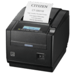 Citizen CT-S801III, 8 dots/mm (203 dpi), cutter, USB, black