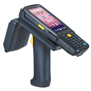 CPL_RK25_RK25_RFID_gun_left_os CipherLab RK25, 2D, MR, 10.5 cm (4''), Camera, BT (BLE), Wi-Fi, Android - Image 1