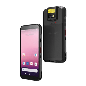 HW_CT32_black_front_back_shop Honeywell CT32, Launcher/Browser/BasicTE, 2D, SR, USB-C, BT, Wi-Fi, NFC, Android, kit (USB), GMS - Image 1
