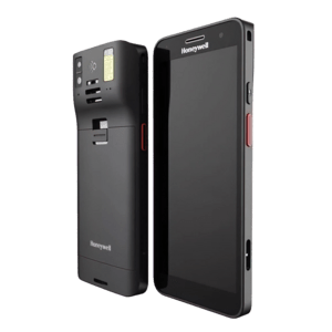 HW_CT37_WEB Honeywell CT37, 2D, SR, Projected Capacitive, hot-swap, PTT, USB-C, BT (BLE), Wi-Fi, NFC, Android, GMS, ext. bat., black - Image 1