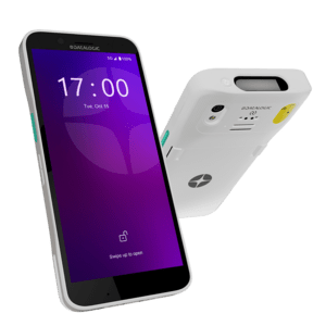 Memor_17_HC_Front-Back_shop Datalogic Memor 17-HC, 2D, Projected Capacitive, USB-C, BT, Wi-Fi (Wi-Fi), eSIM, 5G, NFC, Android, white - Image 1