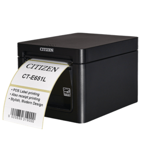 citizen_ct-e651l Citizen CT-E651L, 8 dots/mm (203 dpi), cutter, USB, black - Image 1