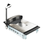 Datalogic Magellan 9800i, 2D, multi-IF, EAS, adaptive scale, Polereader (tall), kit (RS232)