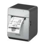 Epson TM-L100, 8 dots/mm (203 dpi), cutter, linerless, USB, Lightning, BT, Ethernet, black